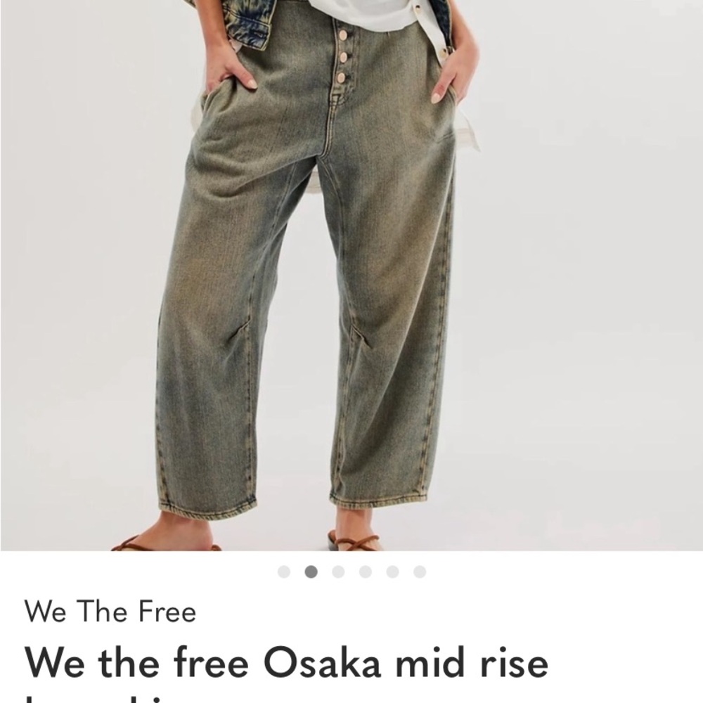 We The Free Boyfriend Jeans - Gray